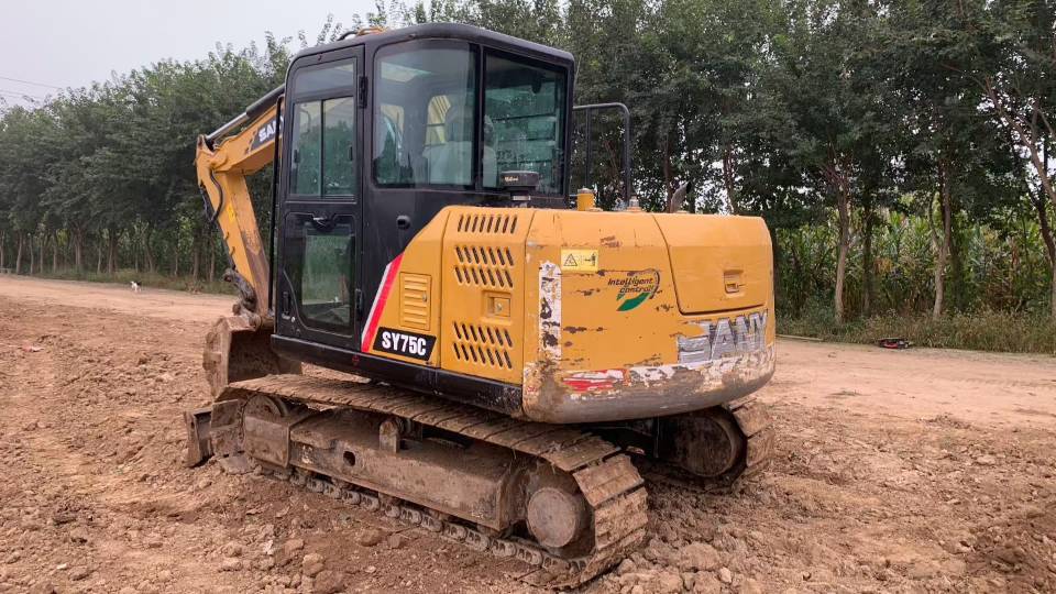 Used Sany SY75C Excavator 2019 Model