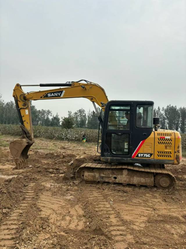 Used Sany SY75C Excavator 2020 Model