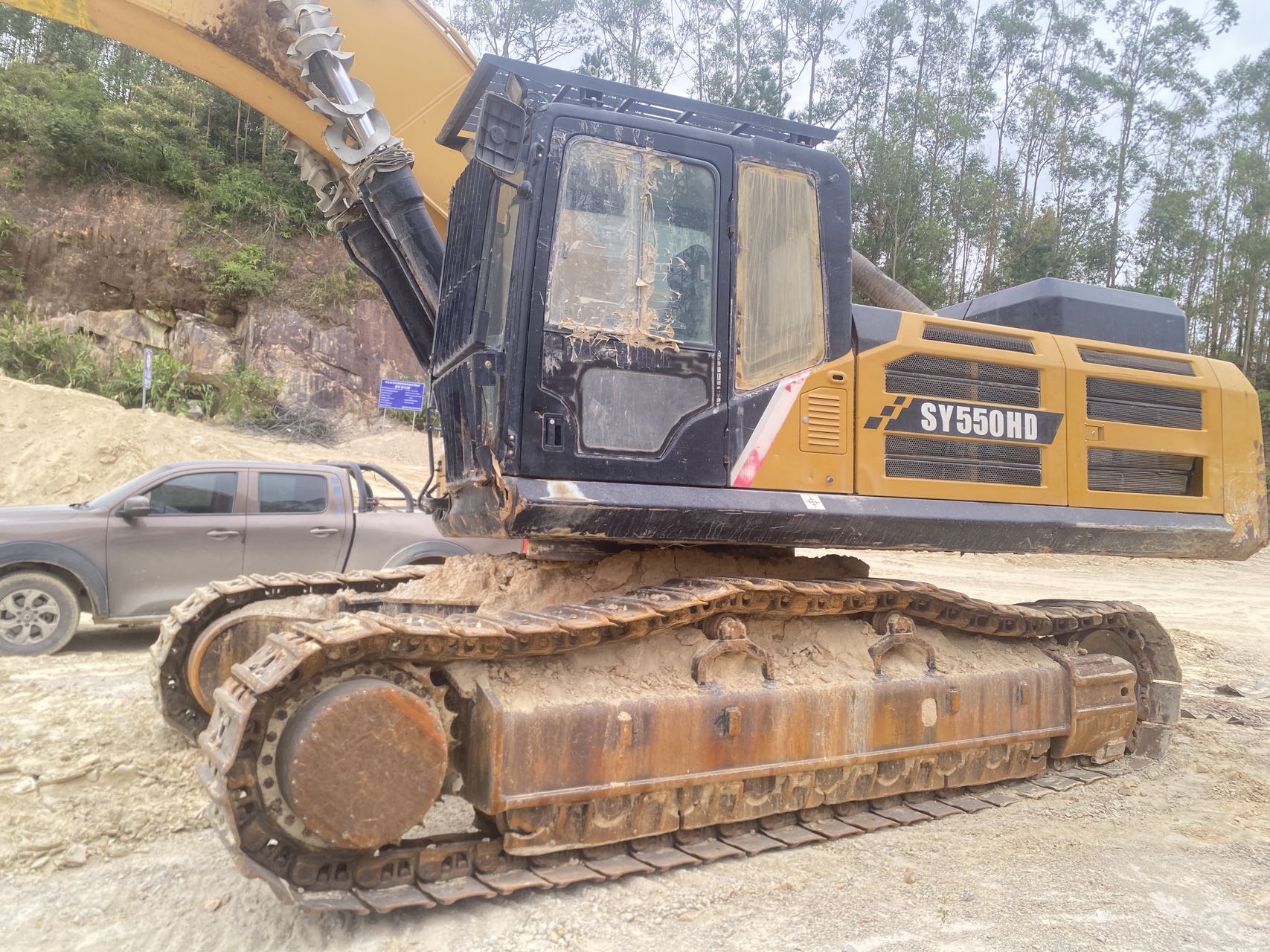Used Sany 550 Excavator 2021 Model
