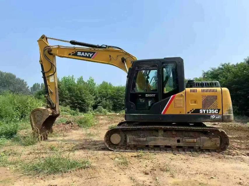 Used Sany SY135C Excavator 2018 Model