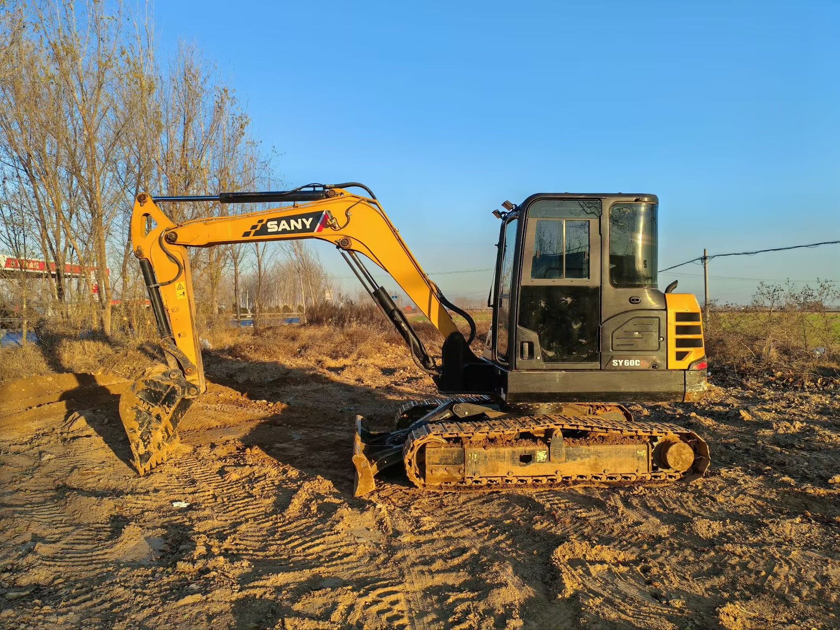 Used Sany SY60C Pro Excavator 2022 Model
