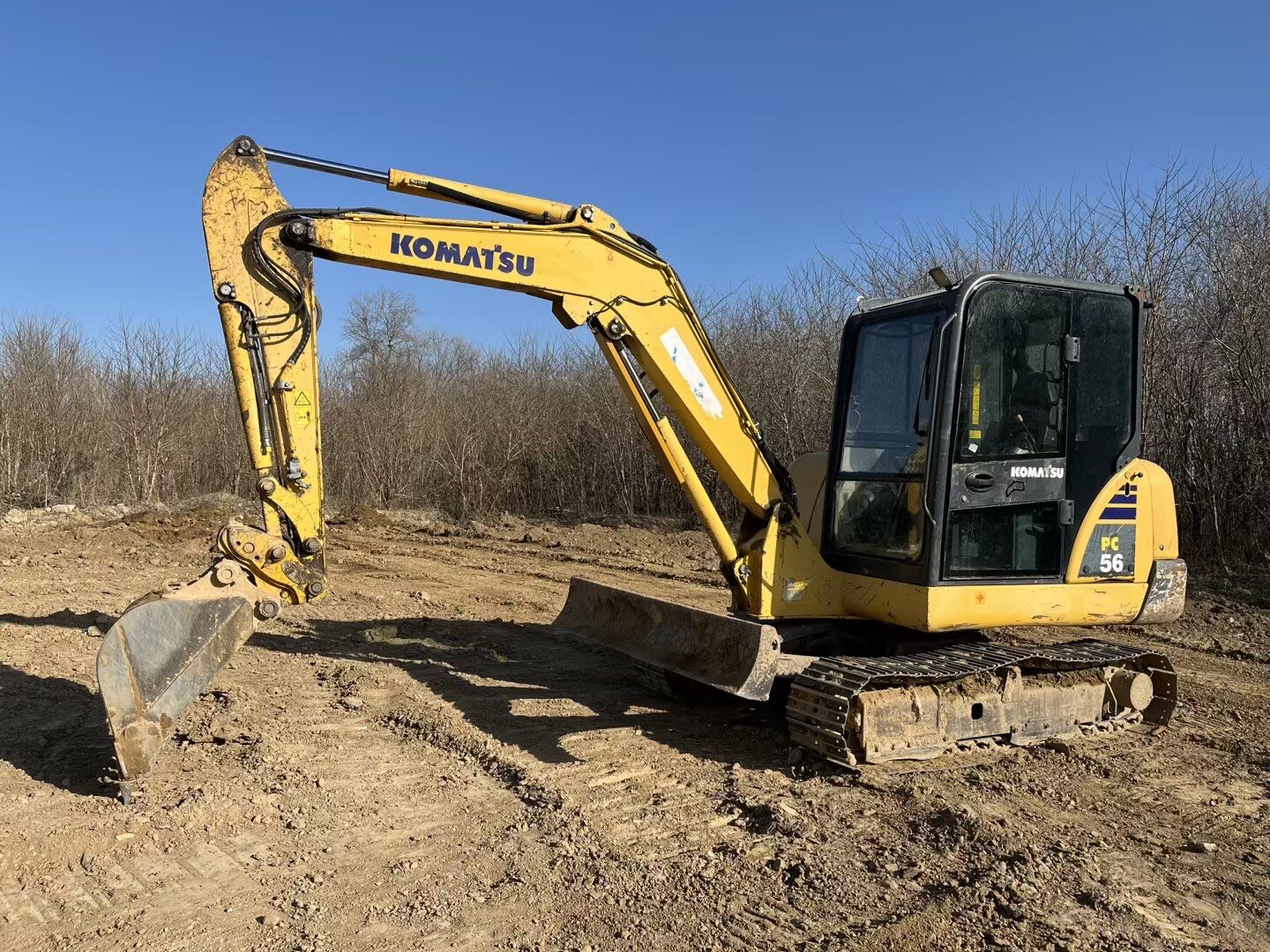 Used Komatsu PC56-7 Excavator 2019 Model