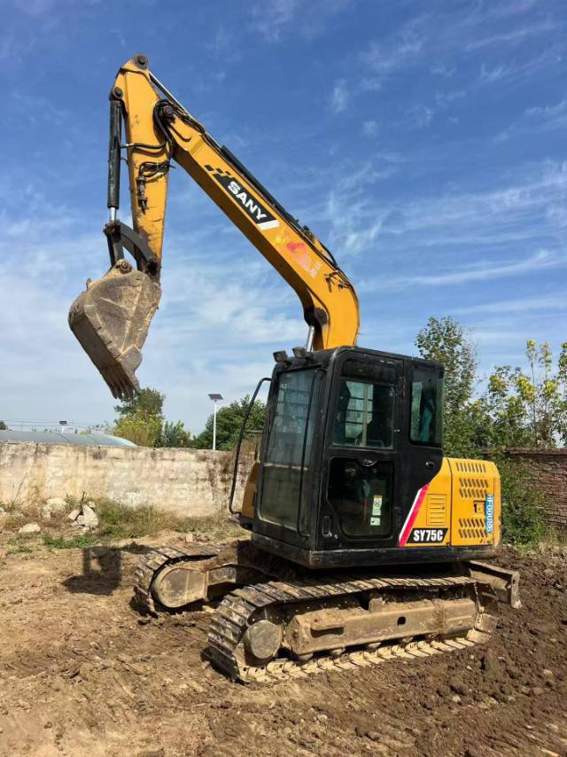 Used Sany SY75C Excavator 2018 Model