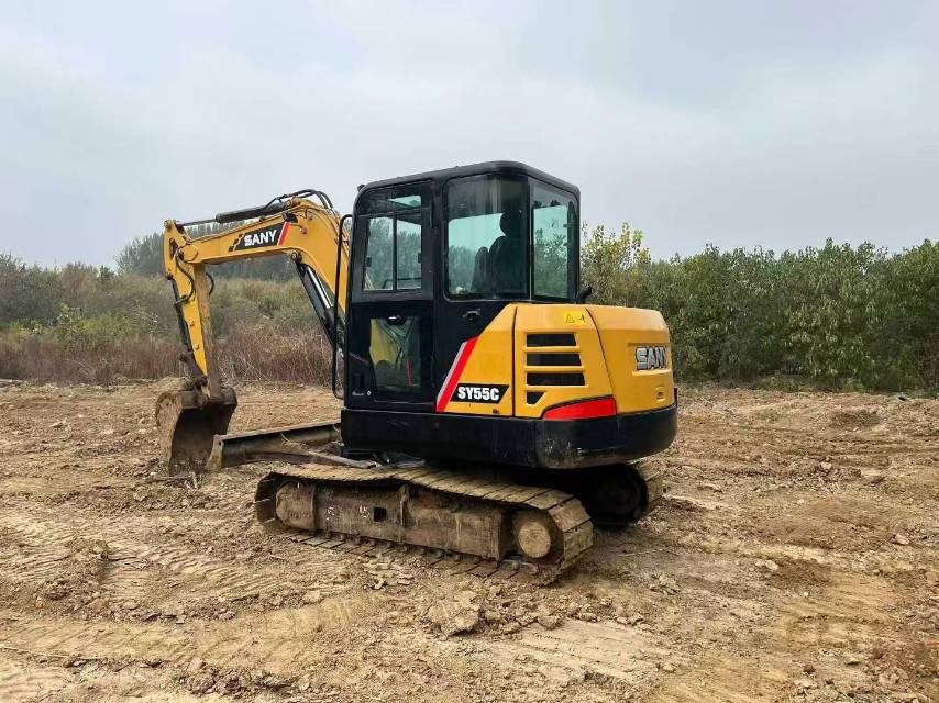 Used Sany SY55C Pro Excavator 2019 Model / 2