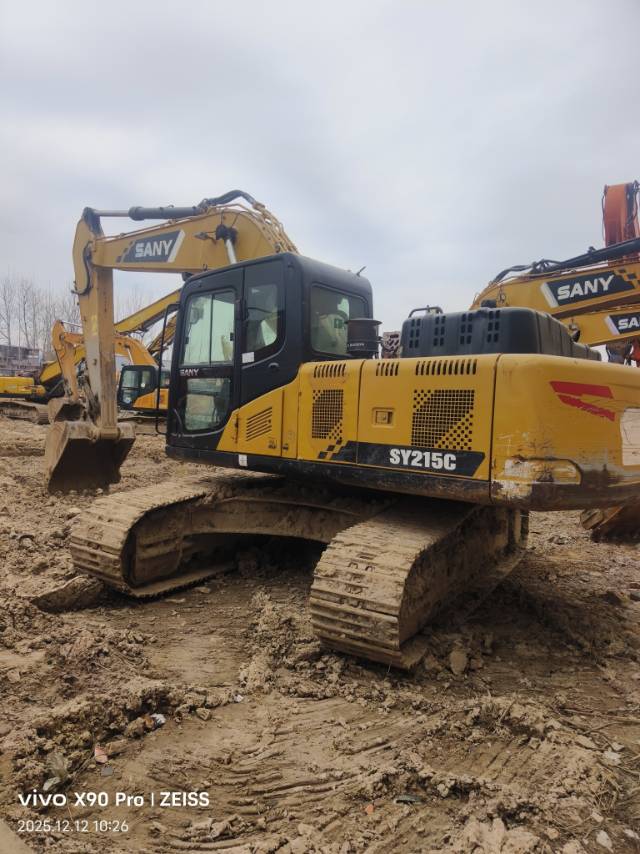 Used Sany SY215C Excavator 2018 Model / 2