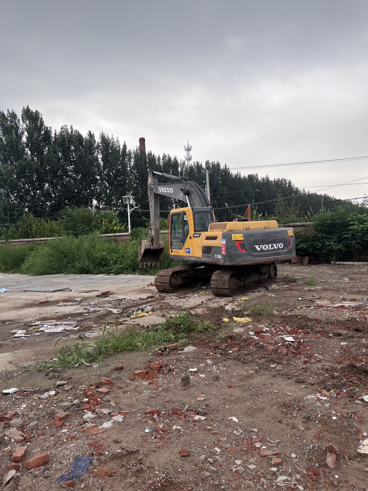 Used Volvo EC210D Excavator 2015 Model / 2