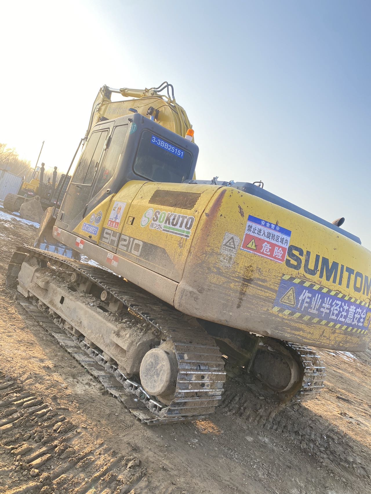 Used Sumitomo SH210A5 Excavator 2016 Model / 4