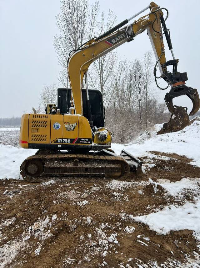 Used Sany SY75 Excavator 2019 Model