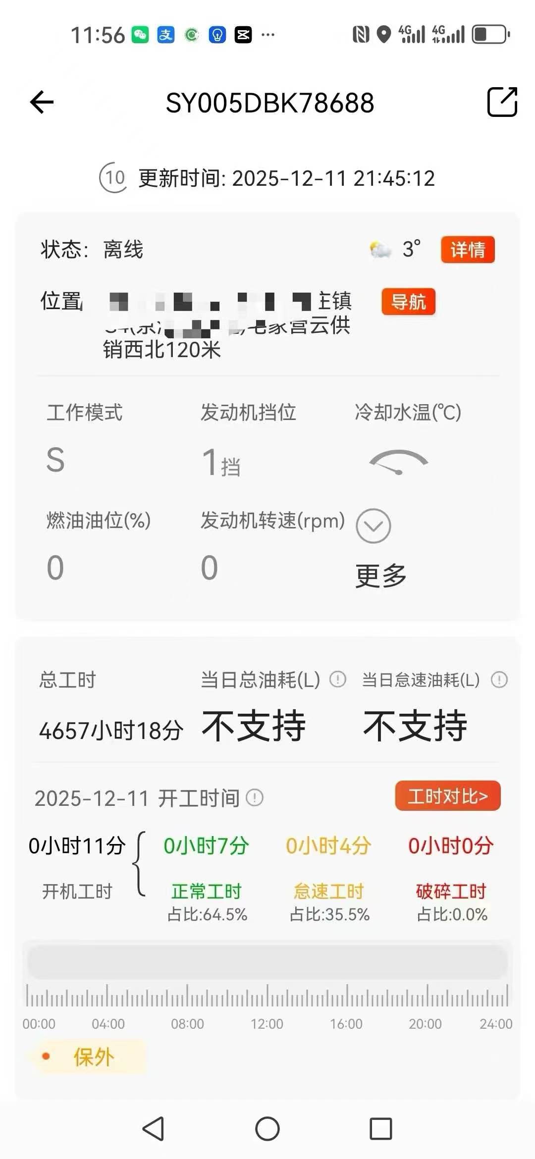 Used Sany SY55C Excavator 2019 Model / 8