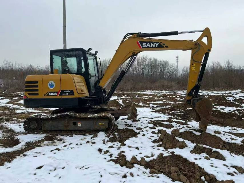 Used Sany SY55C Excavator 2019 Model / 6