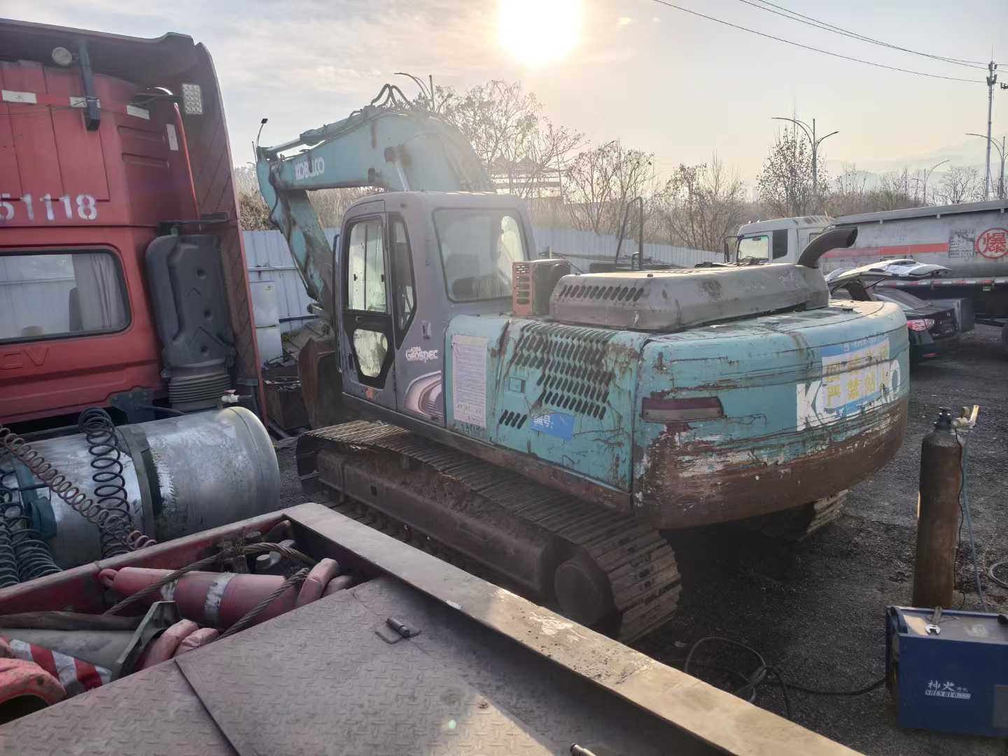 Used Kobelco SK210 Excavator 2016 Model / 4