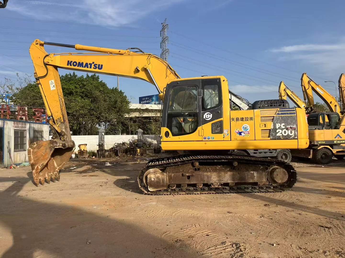 Used Komatsu PC200-8N1 Excavator 2016 Model
