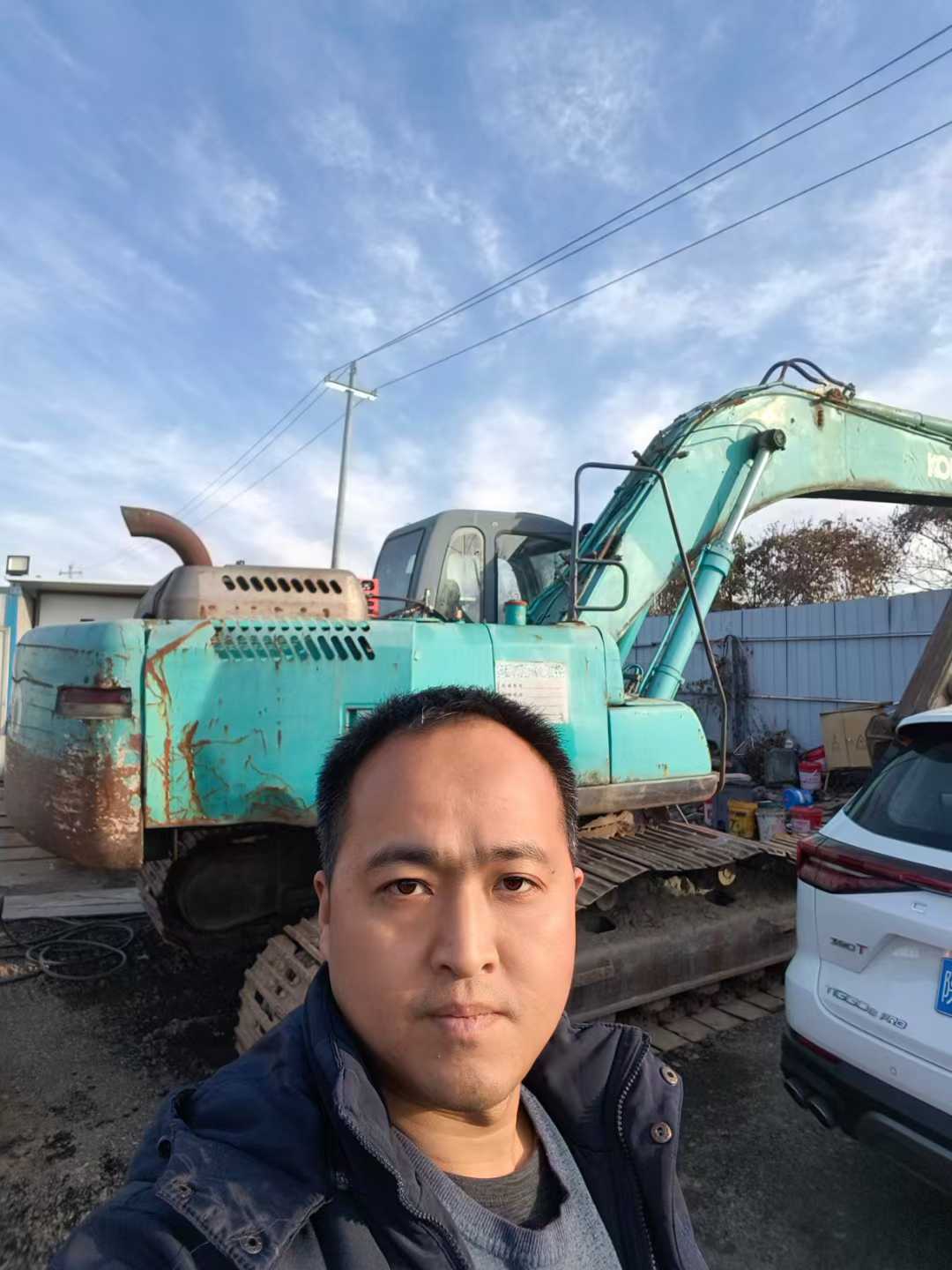 Used Kobelco SK210 Excavator 2016 Model / 4