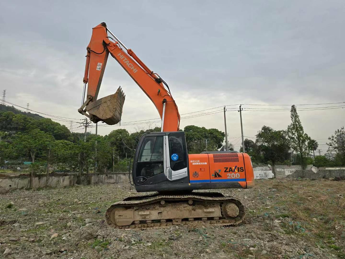 Used Hitachi ZAXIS200 Excavator 2016 Model / 8
