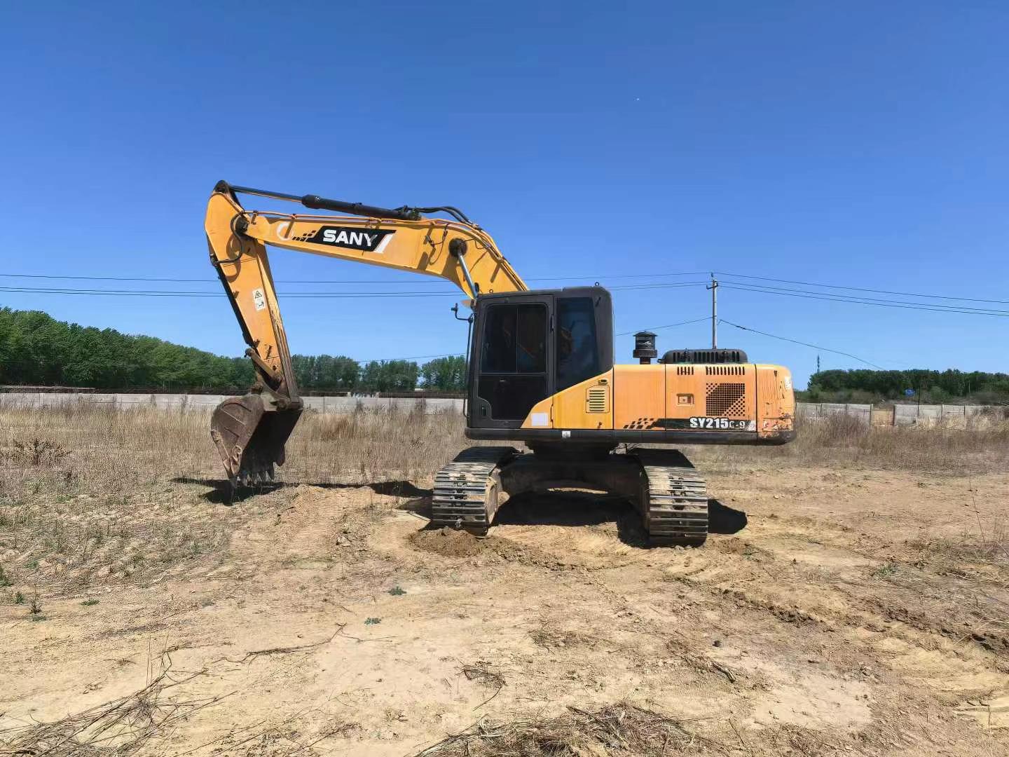 Used Sany SY215C-9 Excavator 2016 Model / 3