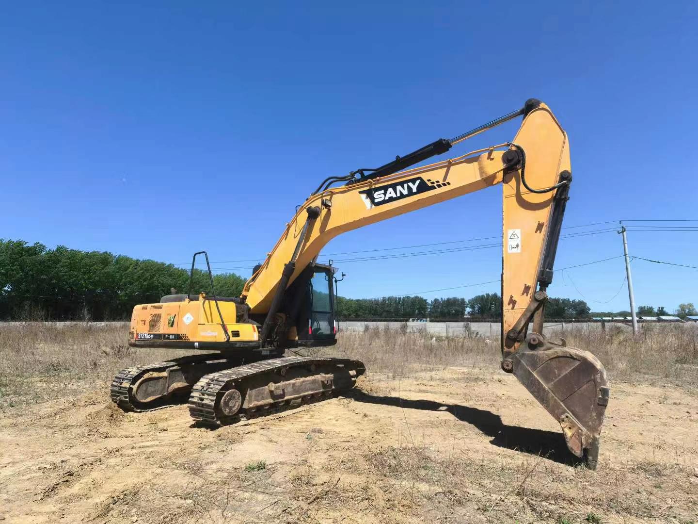 Used Sany SY215C-9 Excavator 2016 Model / 4