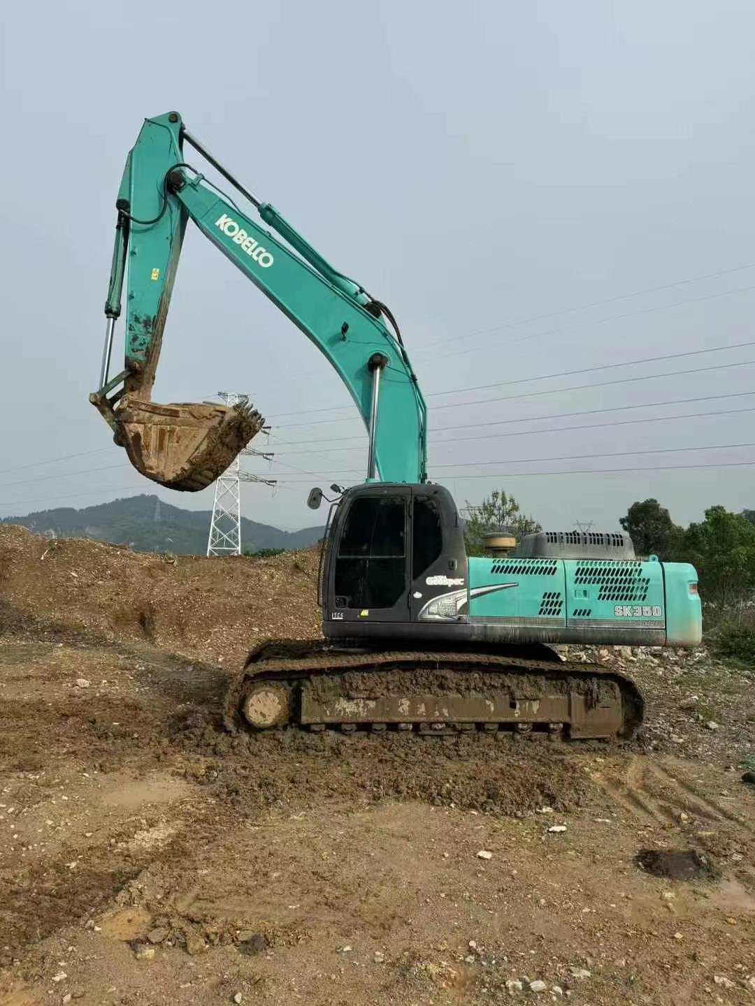 Used Kobelco SK350LC8 Excavator 2016 Model / 4