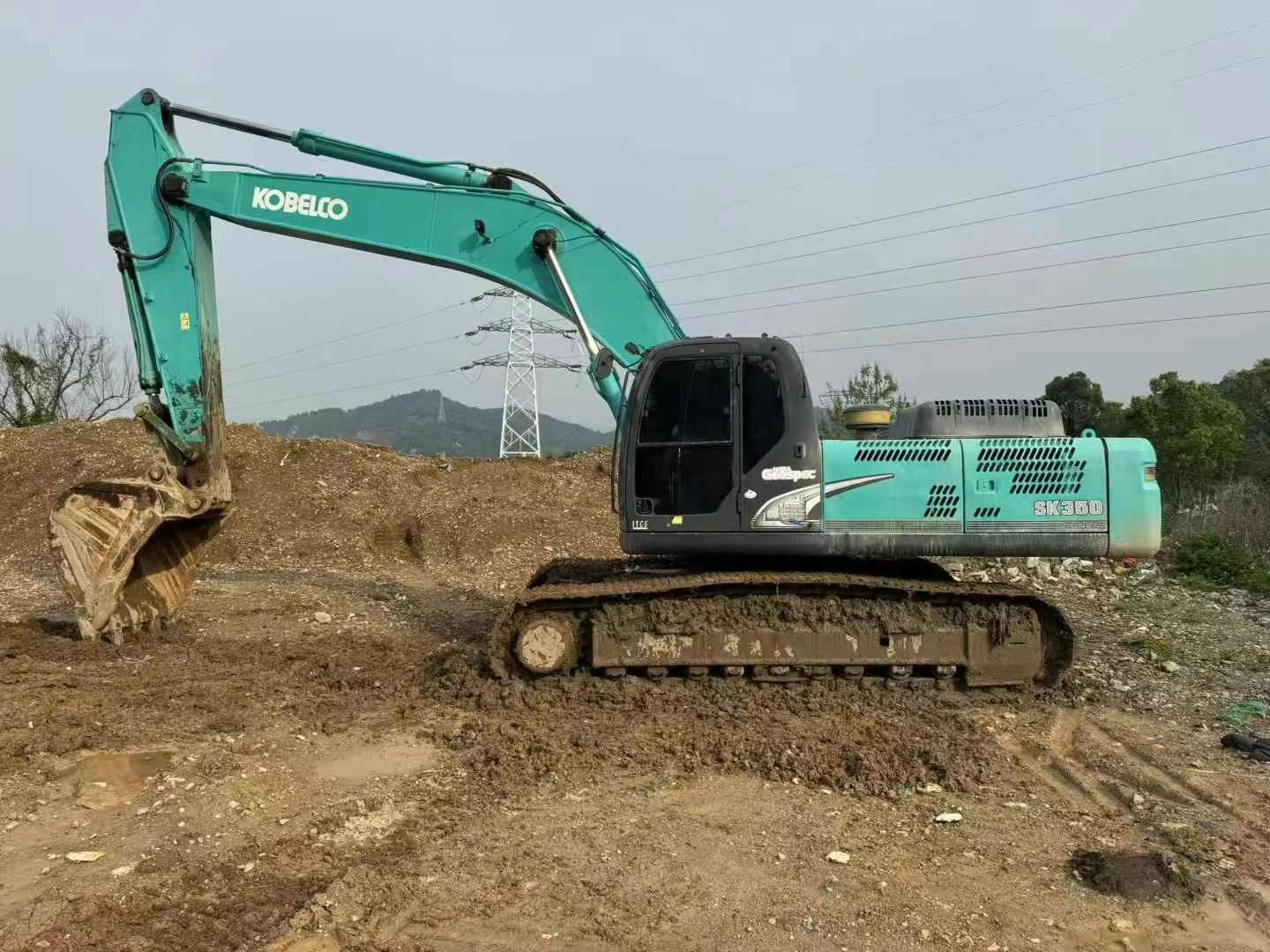 Used Kobelco SK350LC8 Excavator 2016 Model