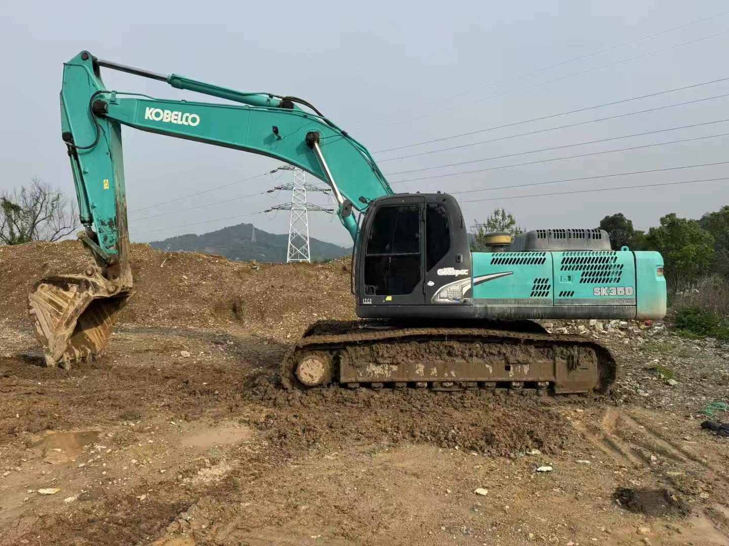 Used Kobelco SK350LC8 Excavator 2016 Model