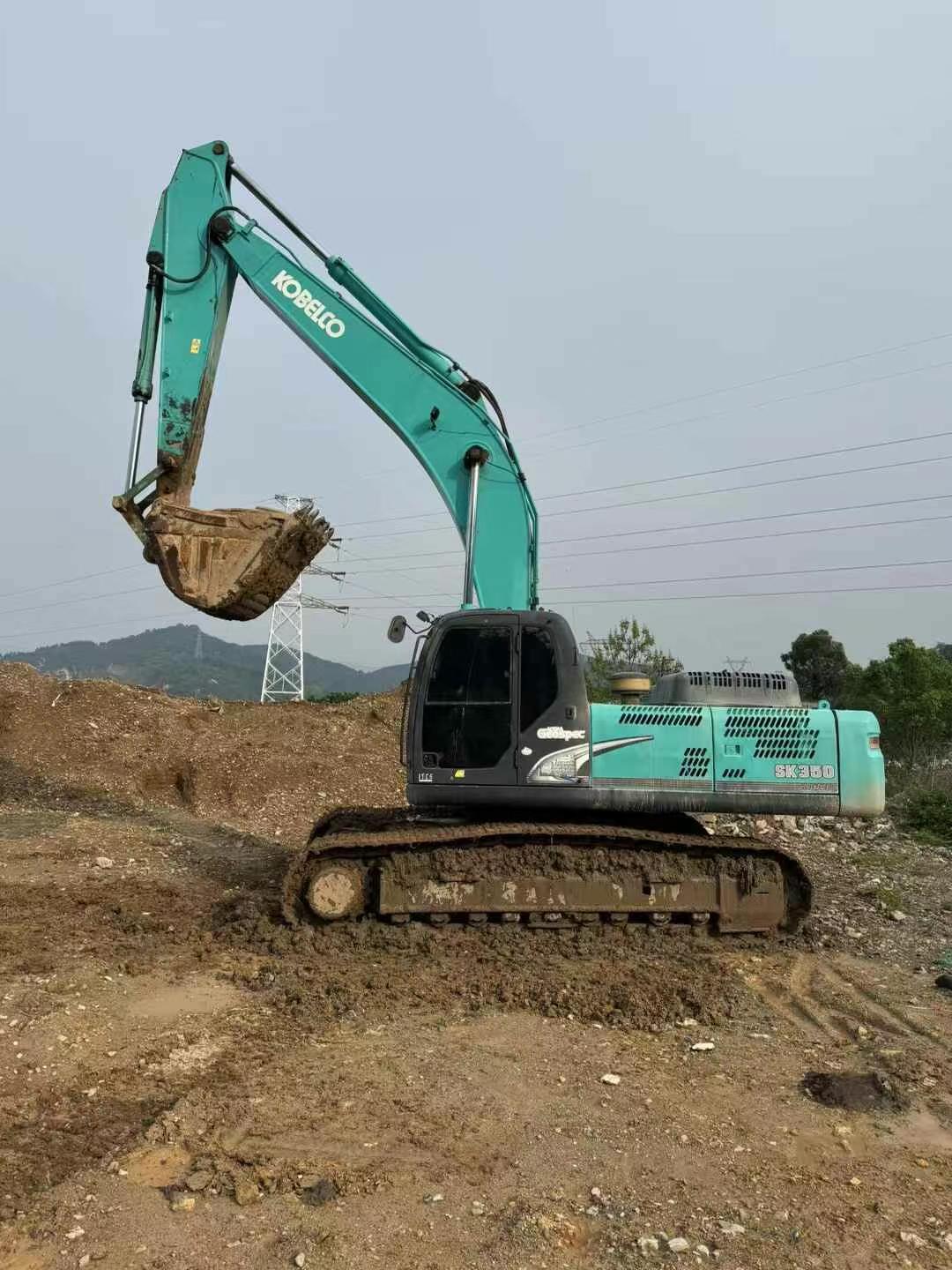 Used Kobelco SK350LC8 Excavator 2016 Model / 4