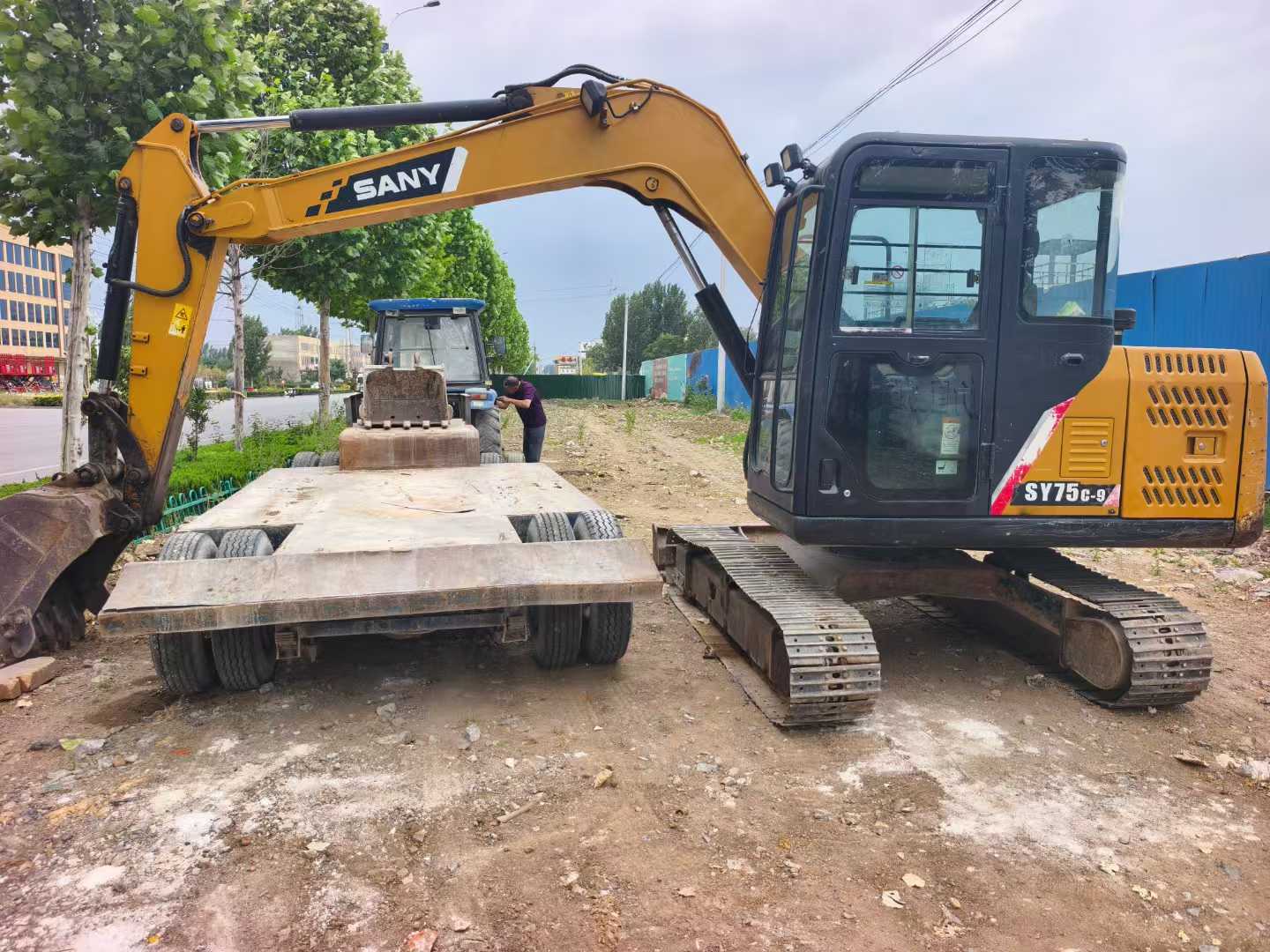Used Sany SY65W Excavator 2017 Model / 2