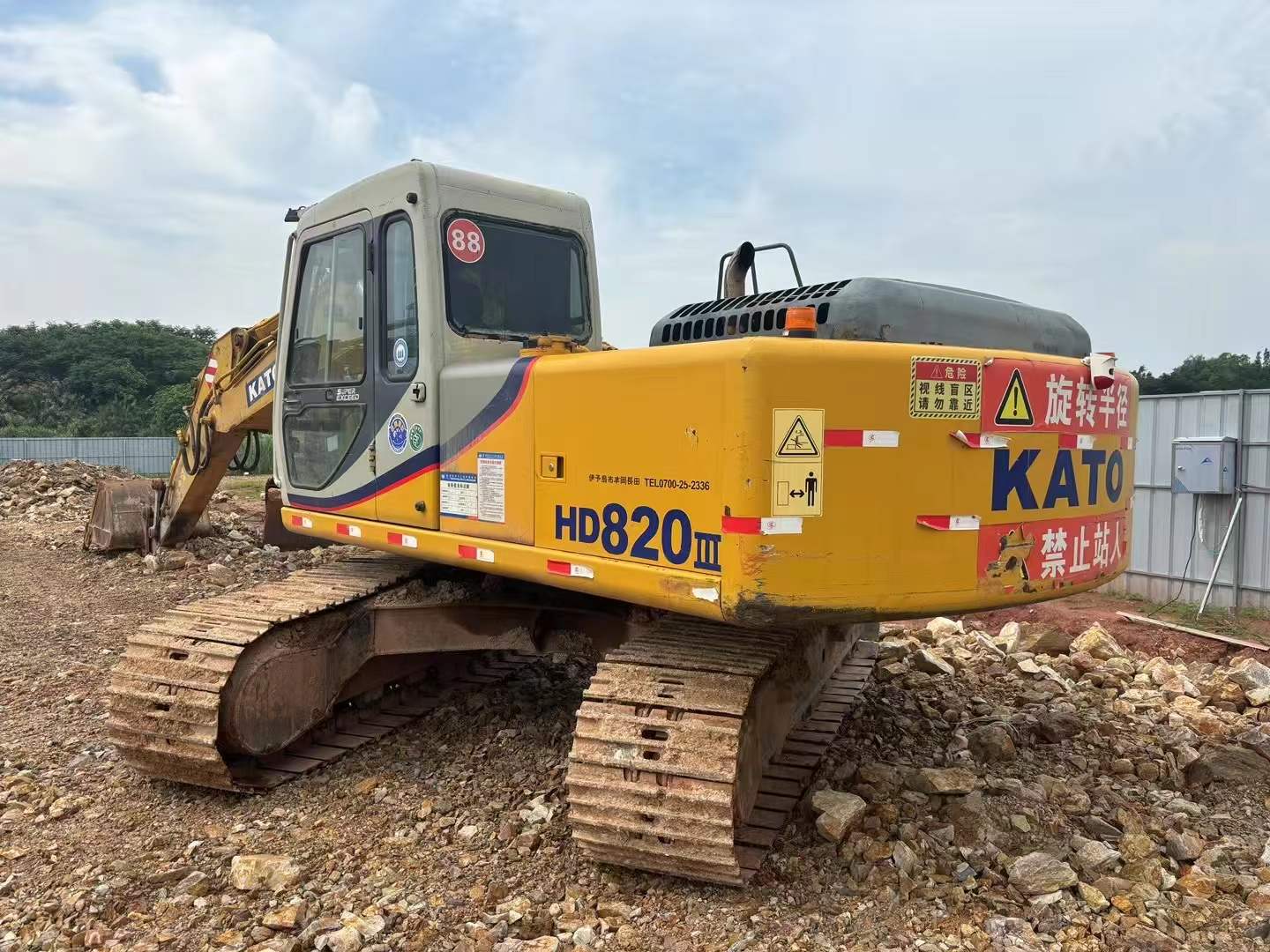Used Kato HD820 Excavator 2016 Model / 7