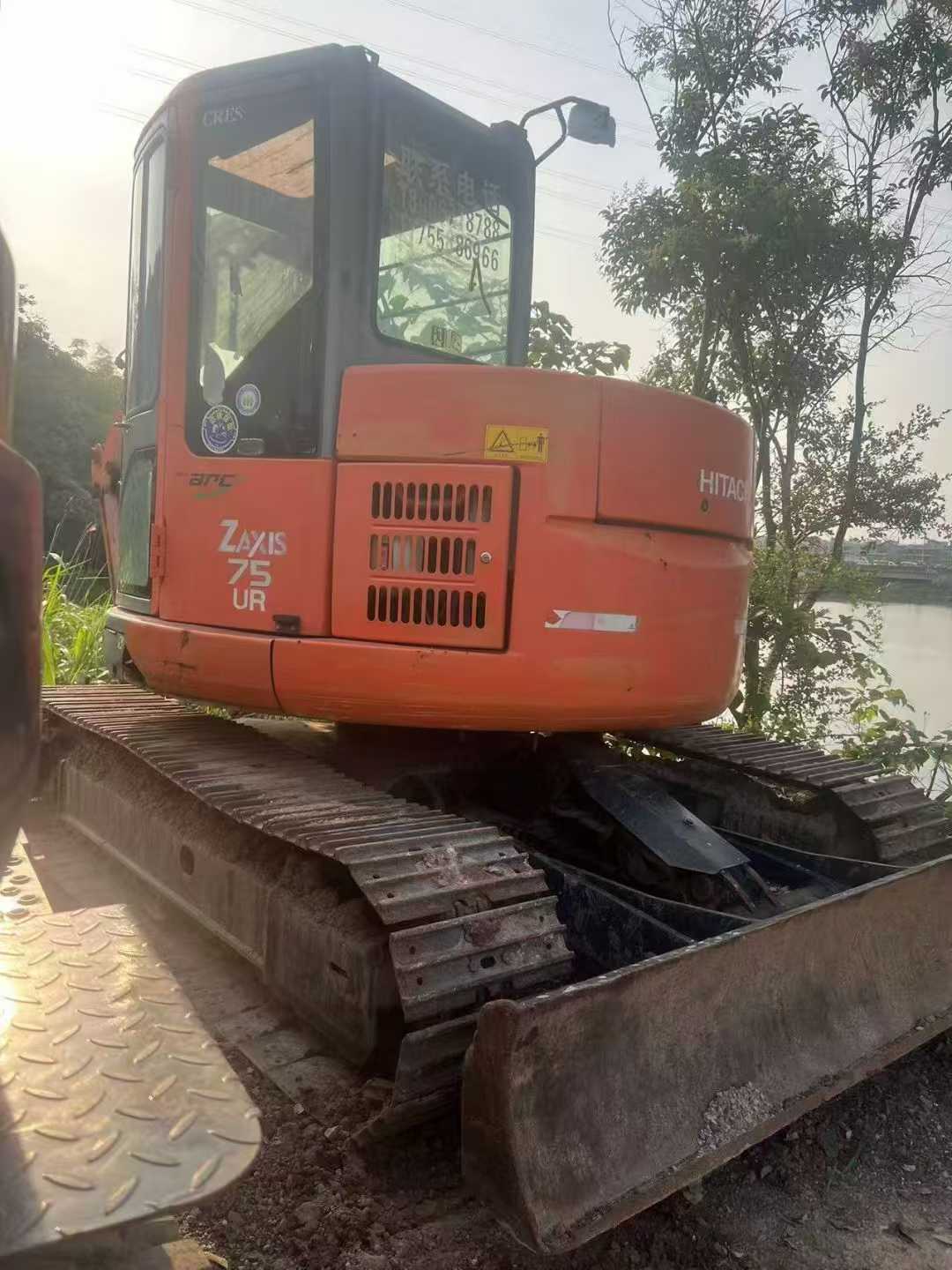 Used Hitachi ZX75UR Excavator 2016 Model