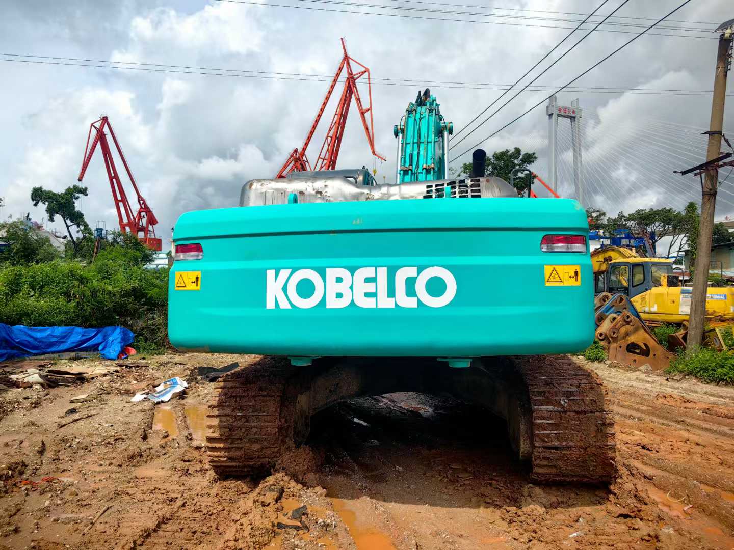 Used Kobelco SK350LC8 Excavator 2016 Model / 2