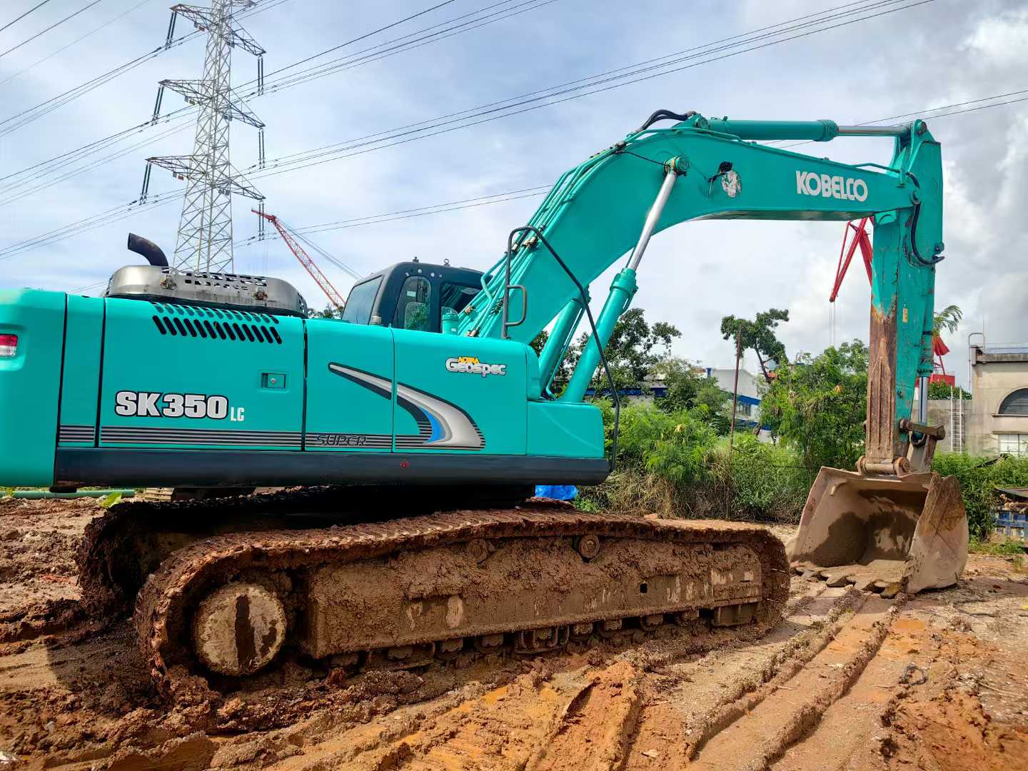 Used Kobelco SK350LC8 Excavator 2016 Model / 3