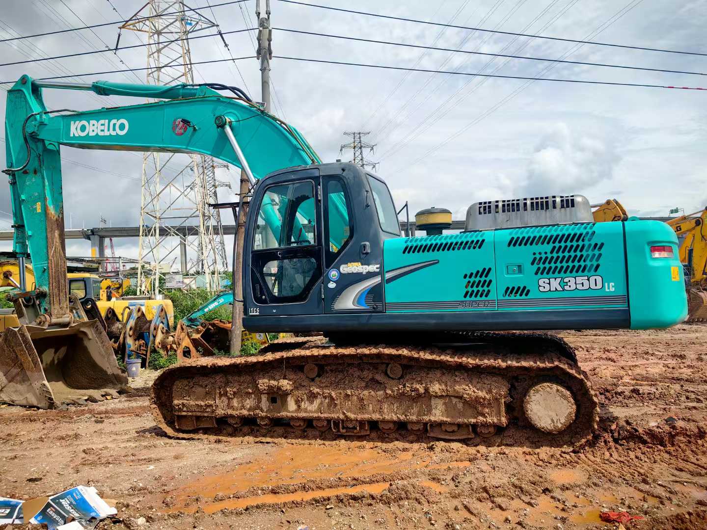 Used Kobelco SK350LC8 Excavator 2016 Model