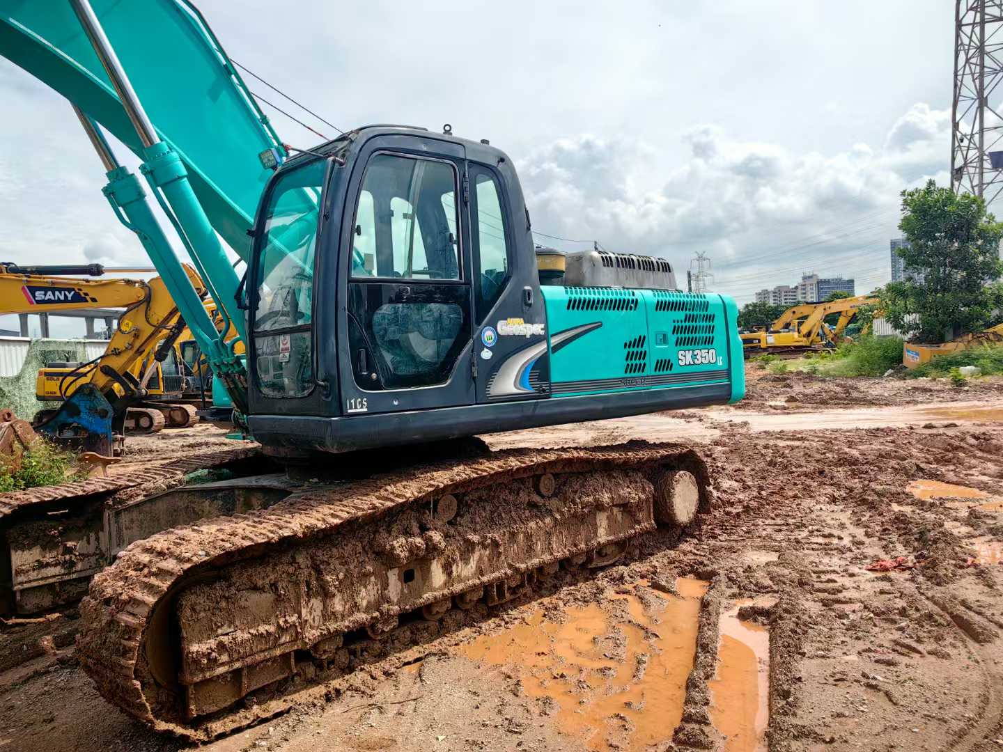 Used Kobelco SK350LC8 Excavator 2016 Model / 5