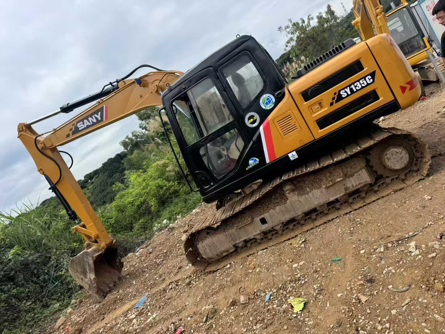 Used Sany SY135 Excavator 2016 Model