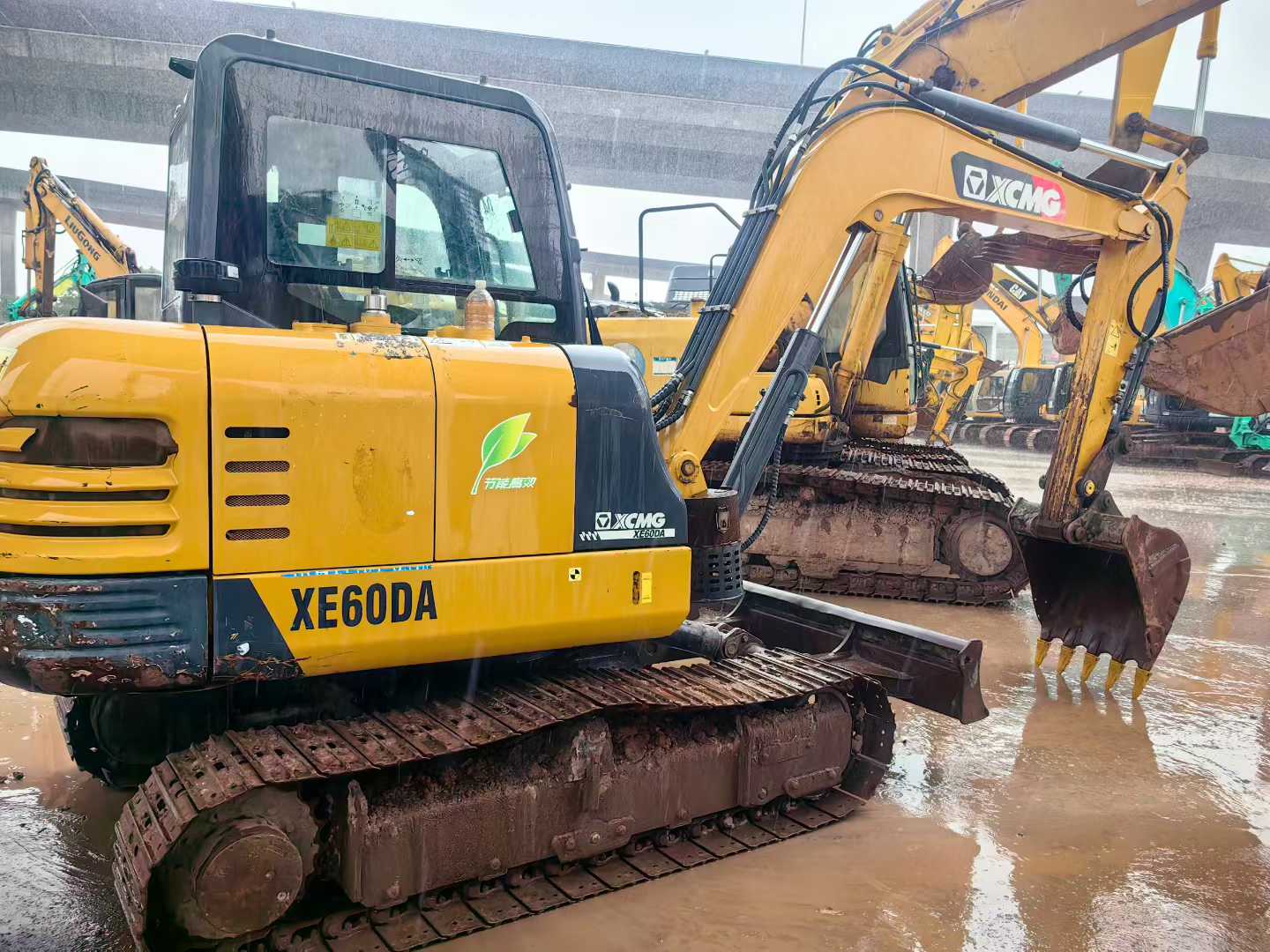 Used XCMG XE60DA Excavator 2020 Model
