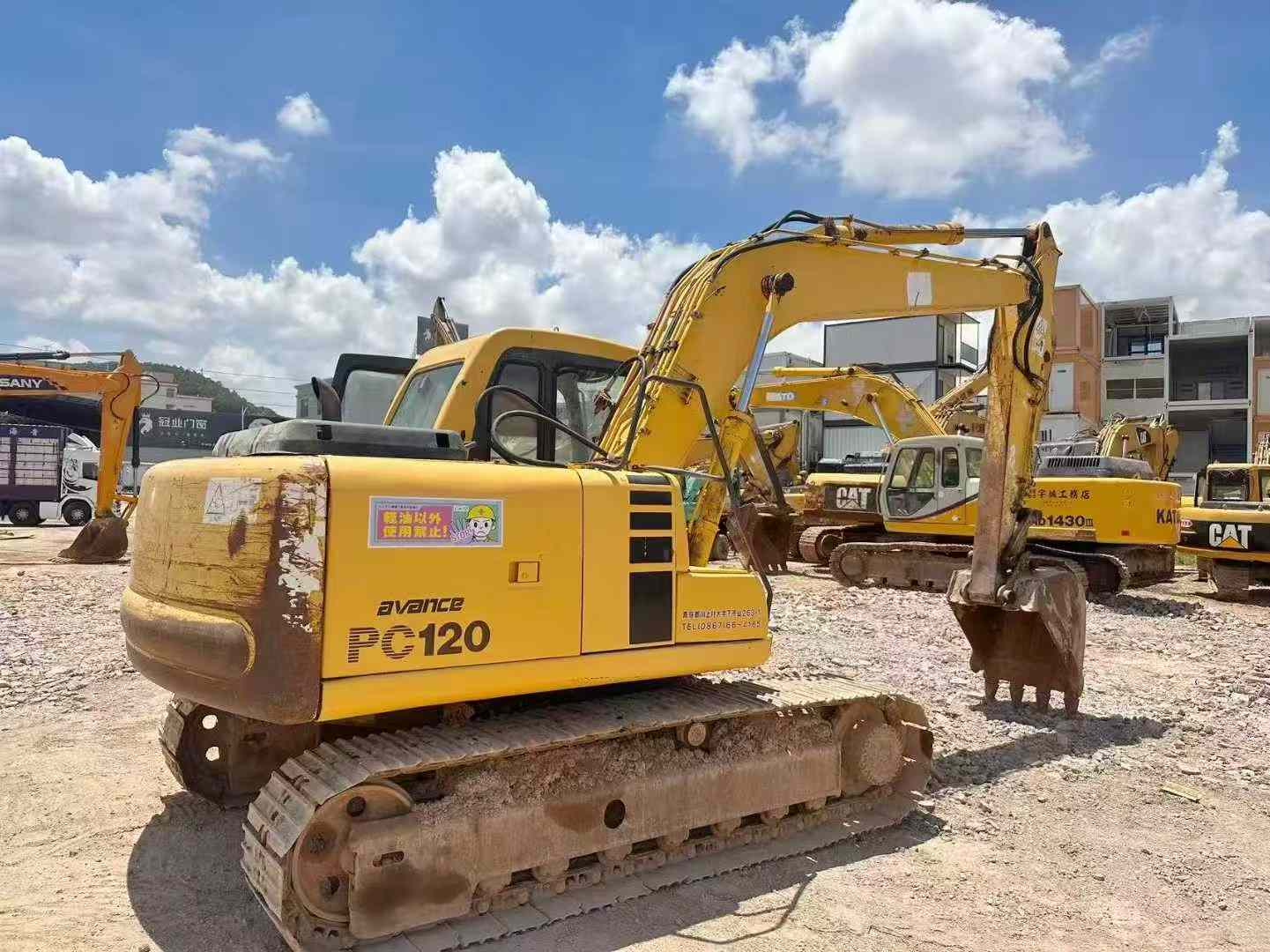 Used Komatsu PC120-6E Excavator 2016 Model