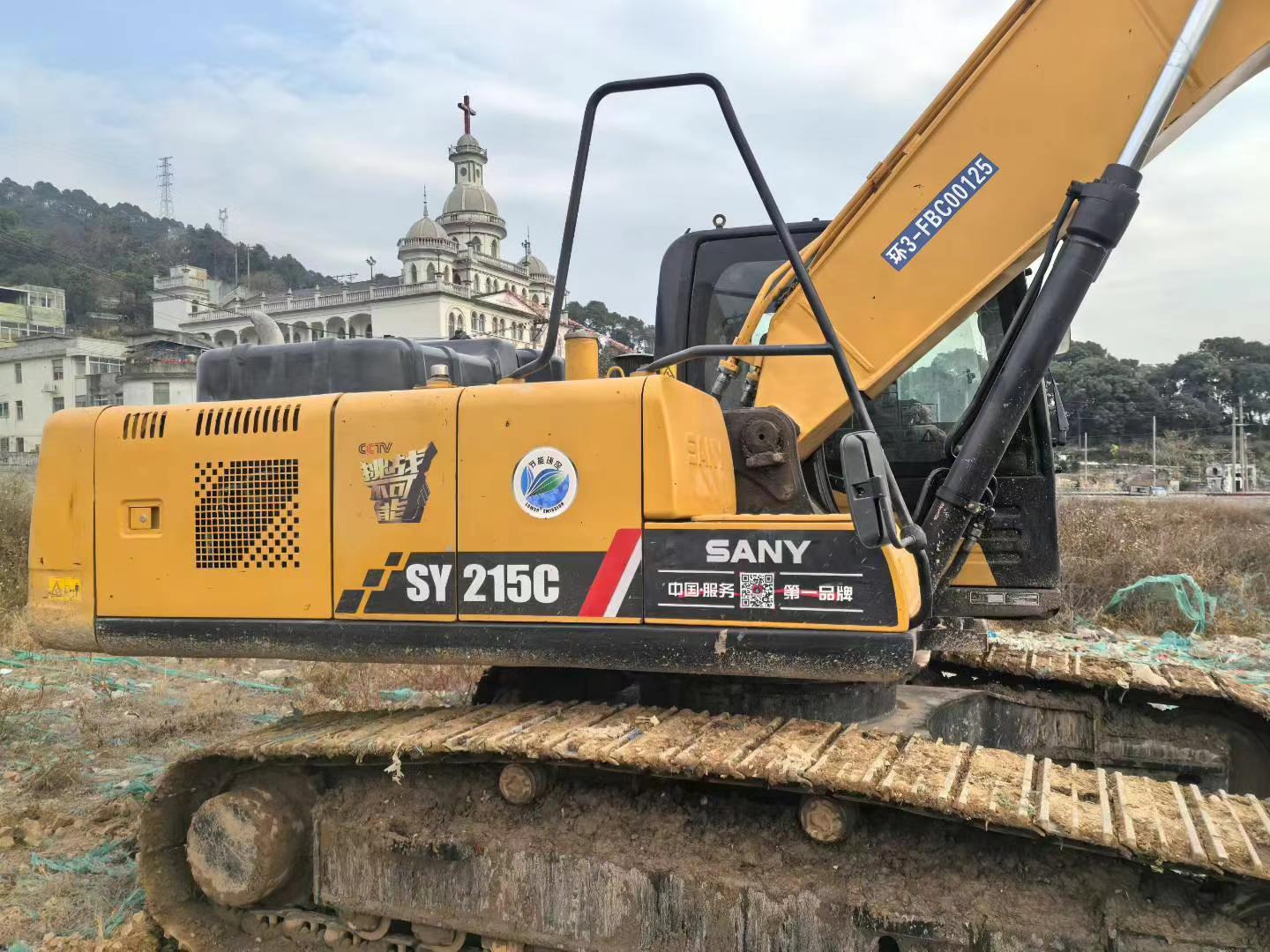 Used Sany SY215W Excavator 2019 Model / 6