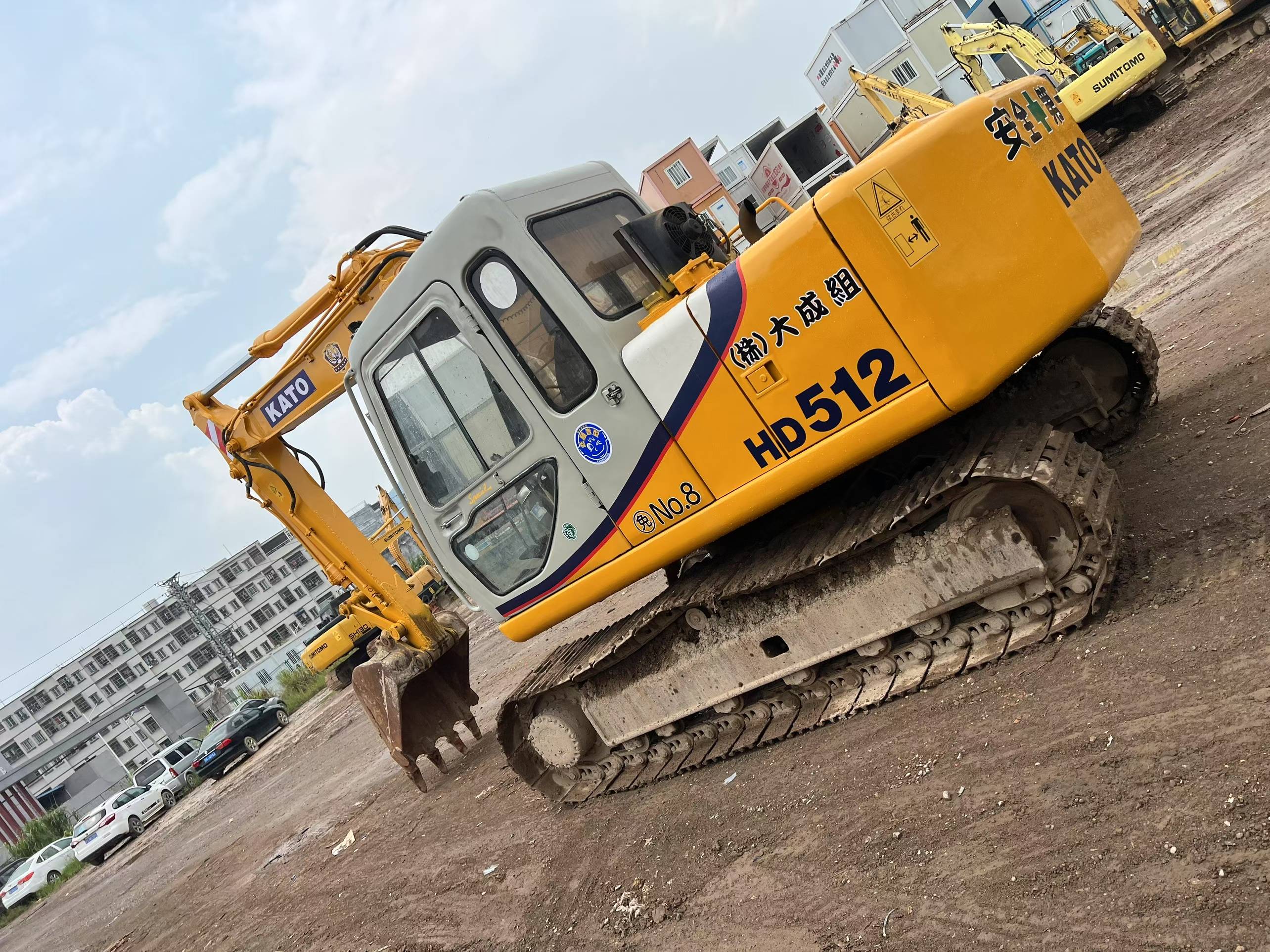 Used Kato HD510 Excavator 2016 Model
