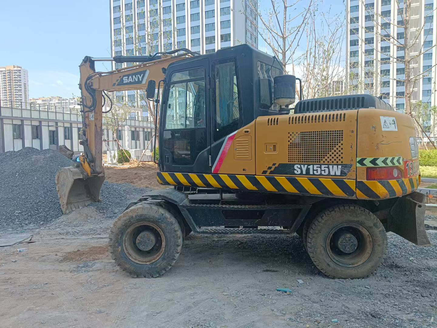 Used Sany SY55 Excavator 2017 Model