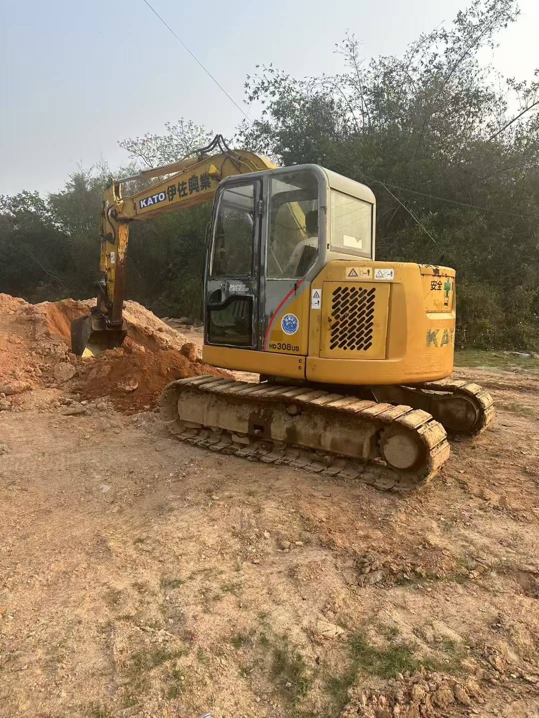 Used Kato HD308USV Excavator 2016 Model