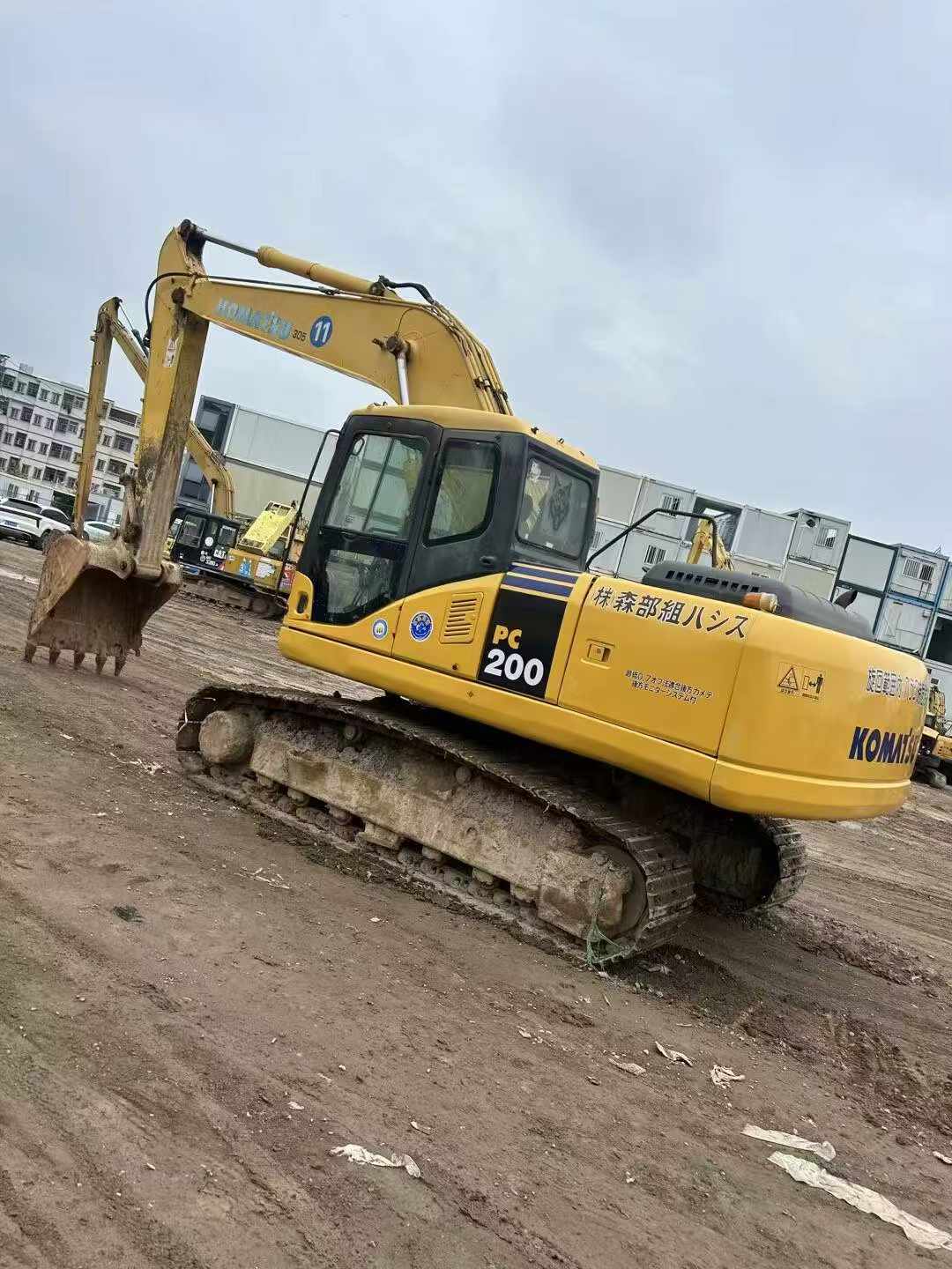 Used Komatsu PW200-7 Excavator 2016 Model