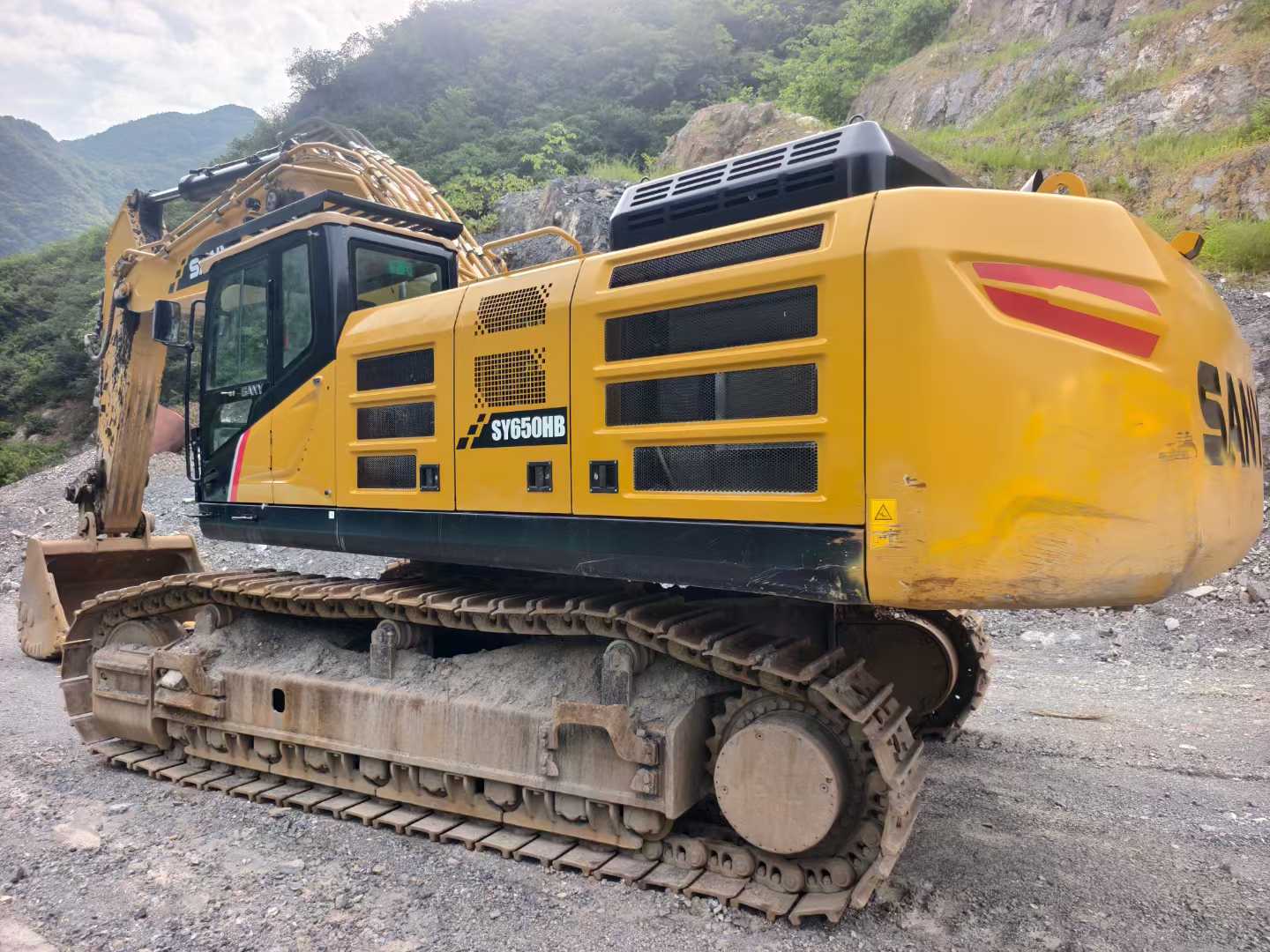 Used Sany SY650H Excavator 2022 Model / 2