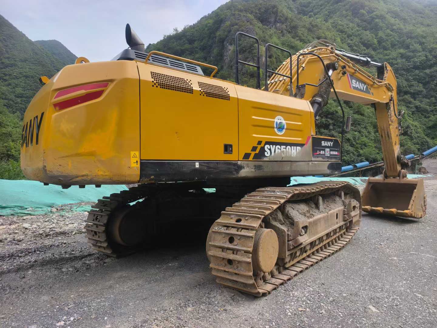 Used Sany SY650H Excavator 2022 Model / 3