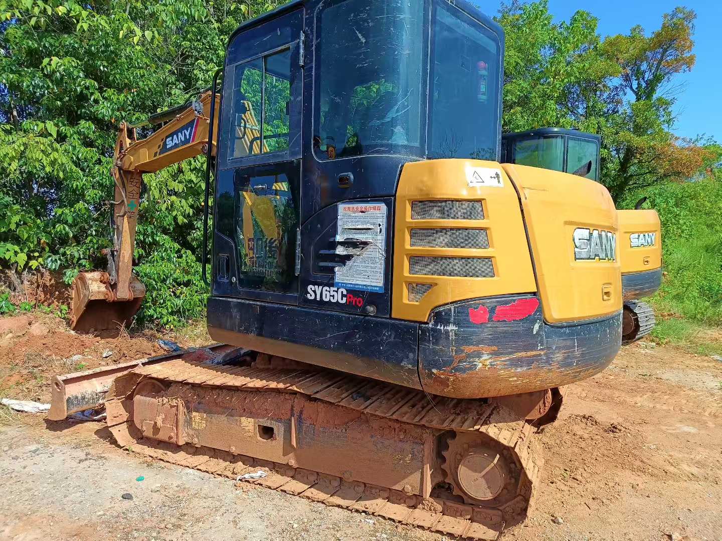 Used Sany SY55 Excavator 2022 Model