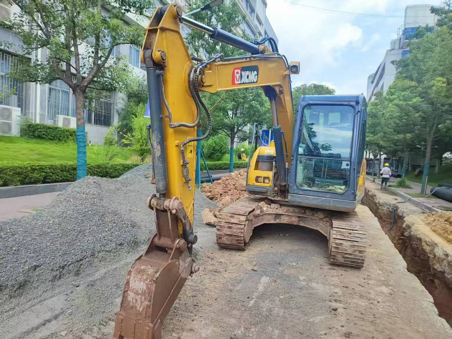 Used XCMG XE75WD Excavator 2021 Model