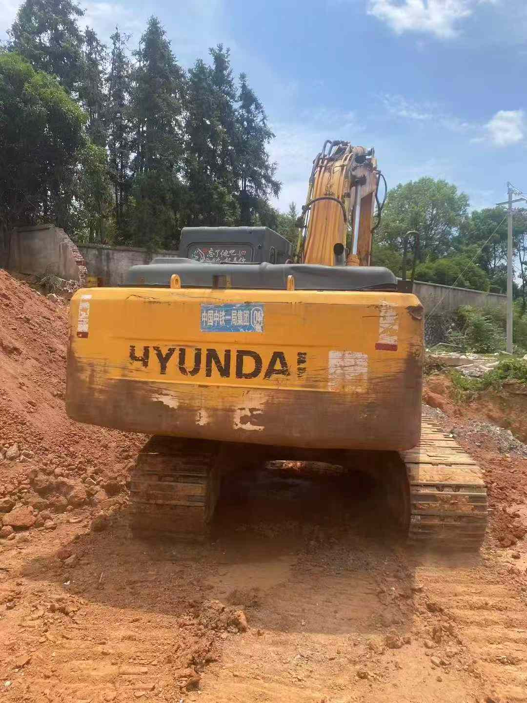 Used Hyundai R215-7 Excavator 2016 Model / 2