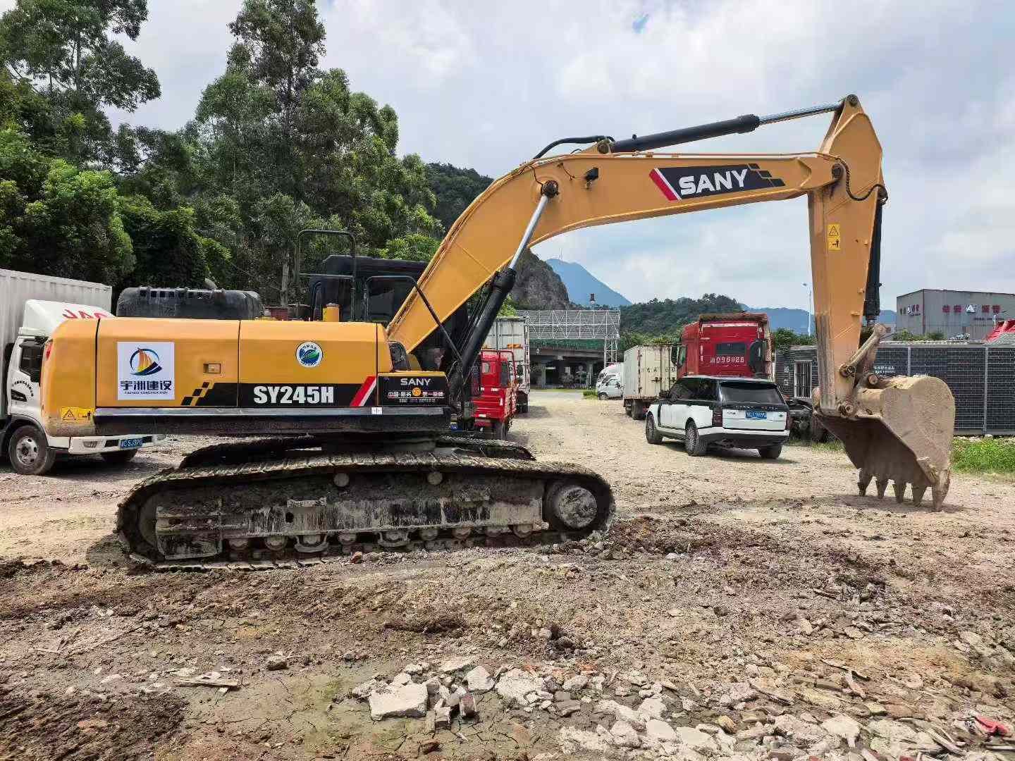 Used Sany SY245H Excavator 2021 Model