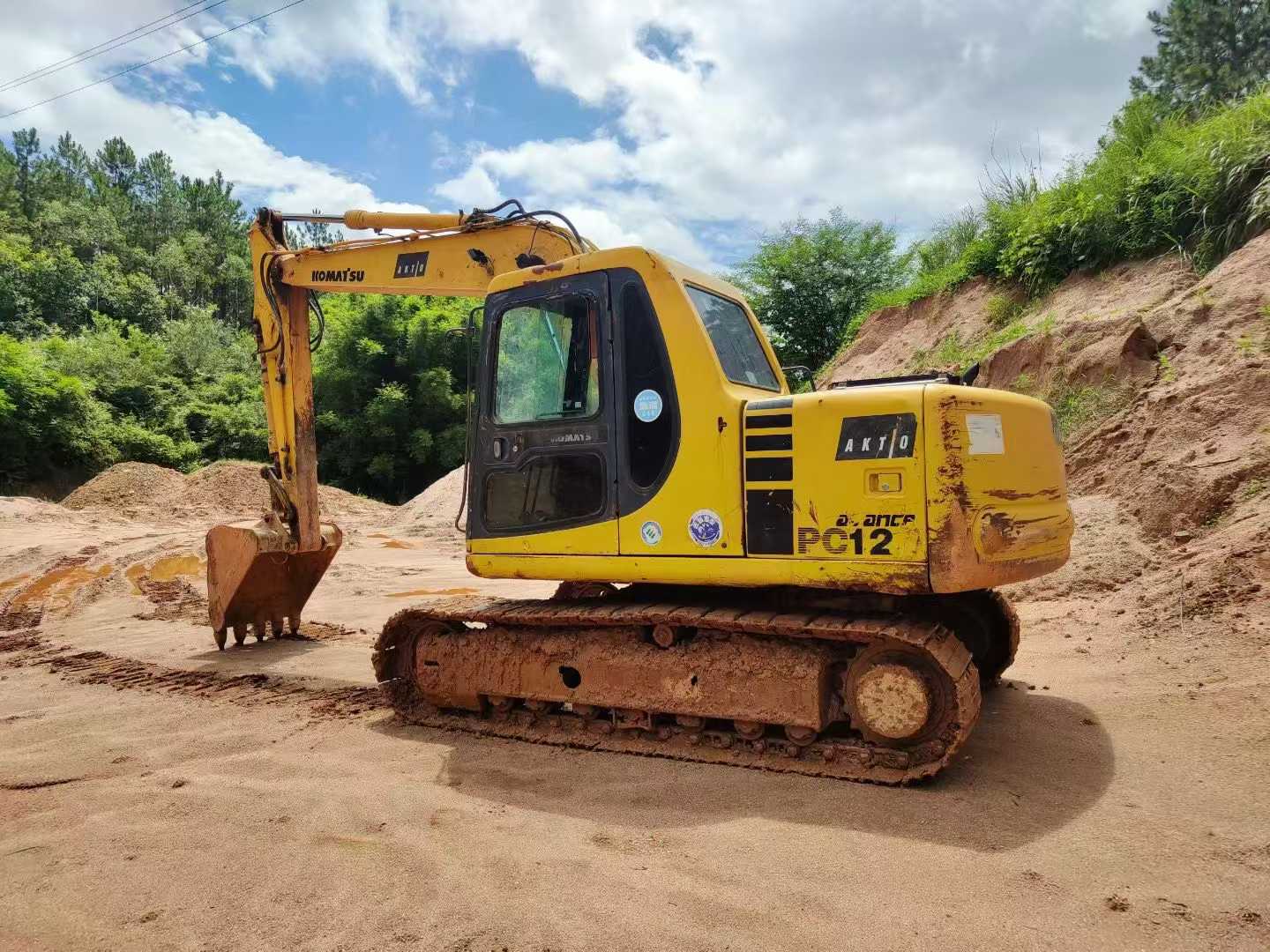 Used Komatsu PC120-6E0 Excavator 2016 Model