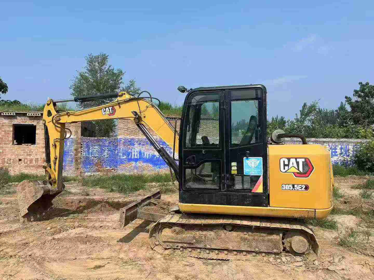 Used Caterpillar 305.5 Excavator 2016 Model