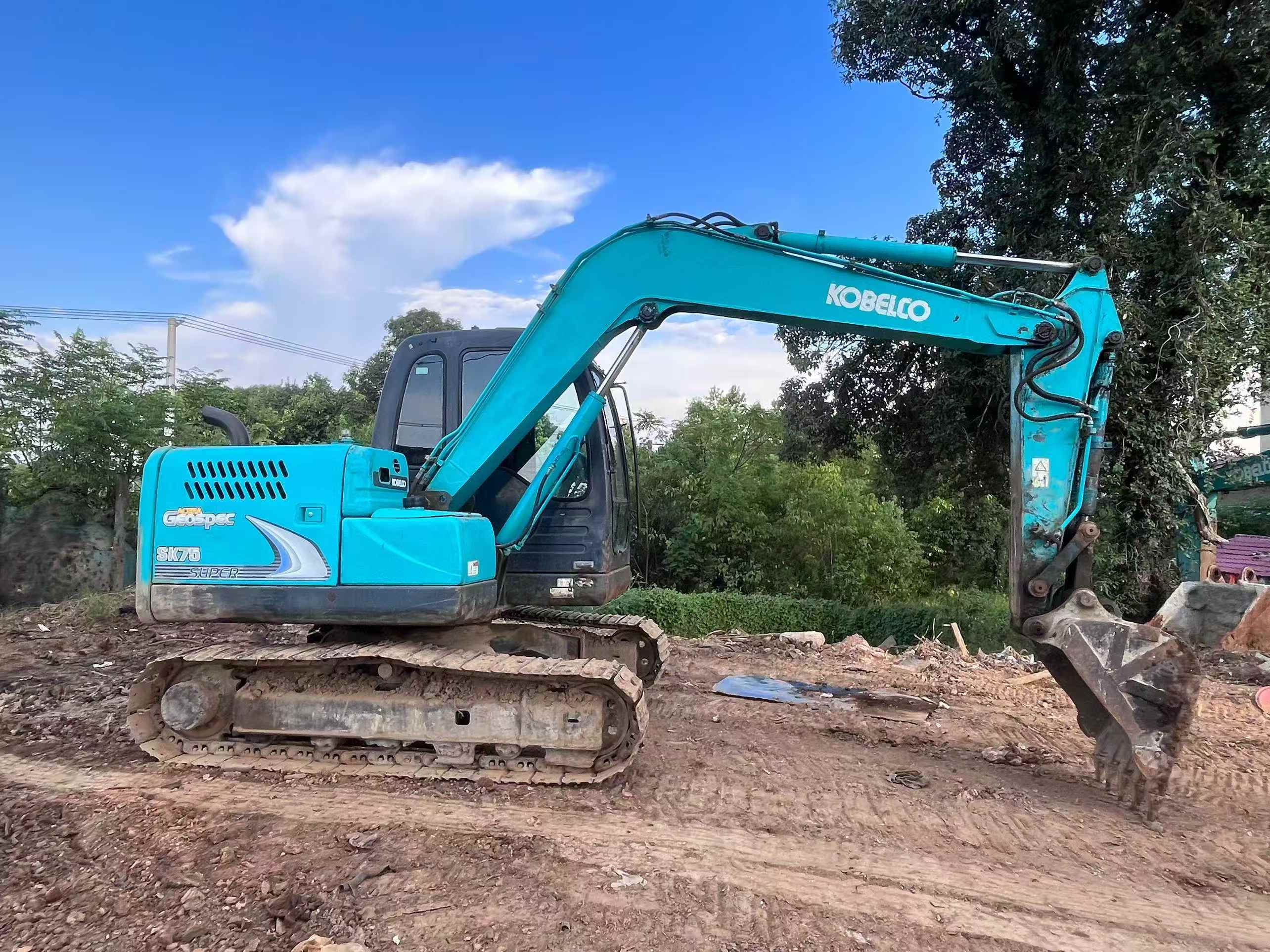 Used Kobelco SK75 Excavator 2019 Model / 6