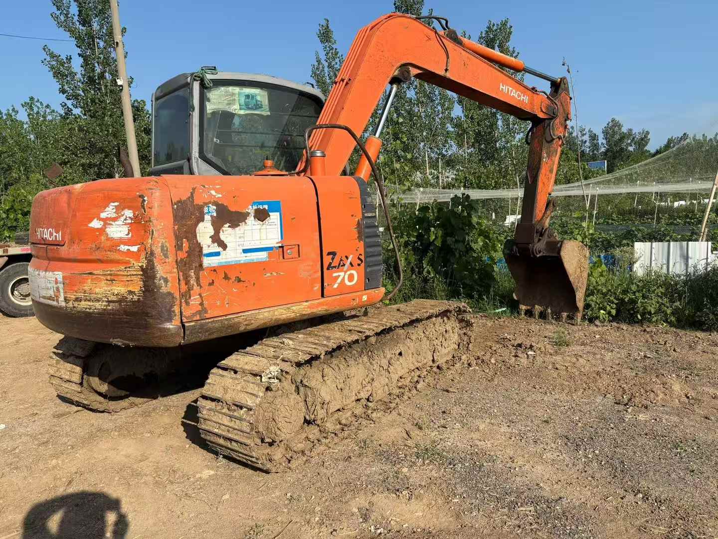 Used Hitachi ZX70 Excavator 2011 Model
