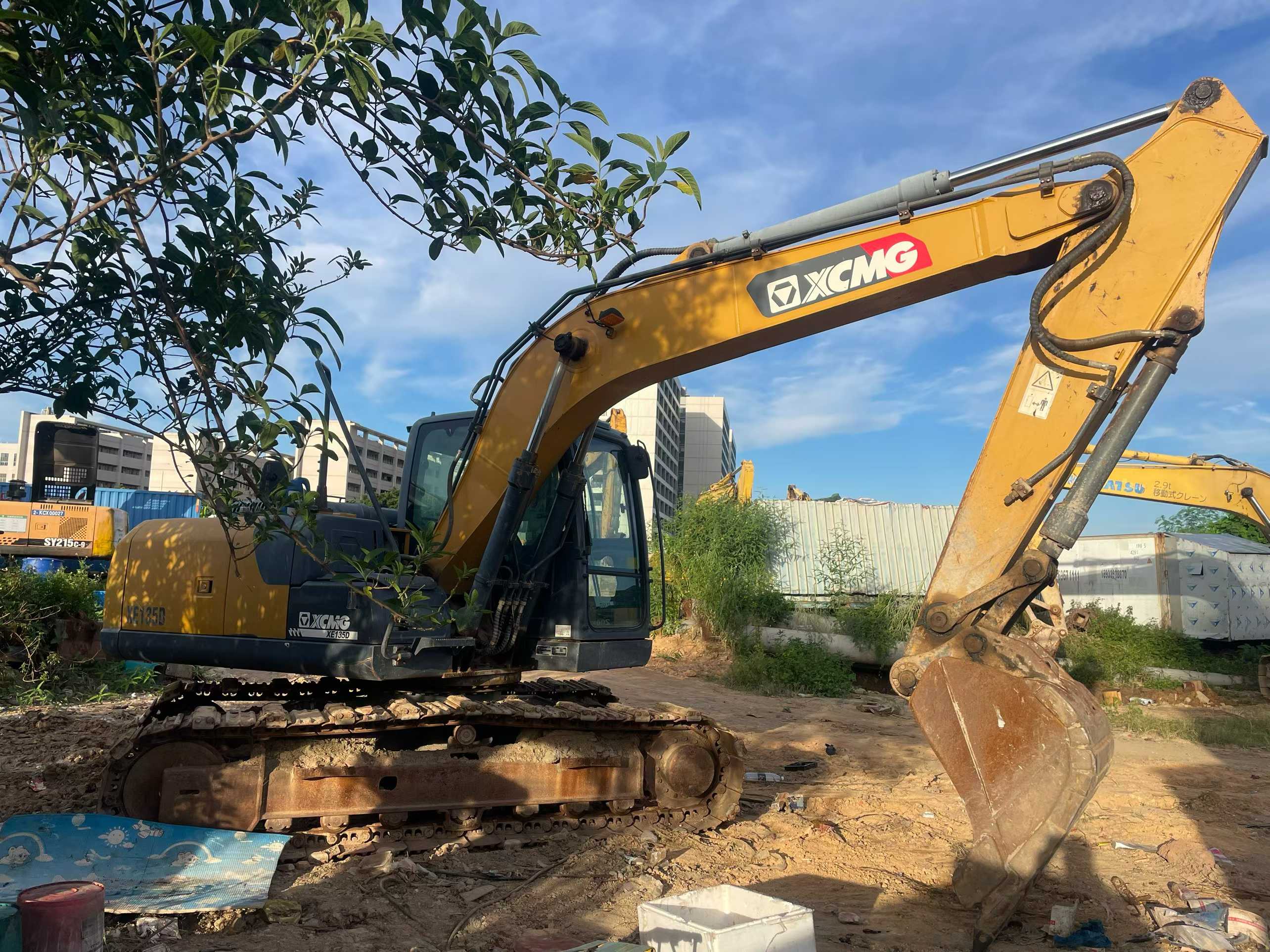 Used XCMG XE135GA Excavator 2020 Model / 5